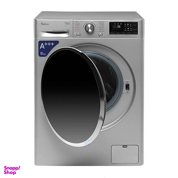 ماشین لباسشویی جی پلاس مدل GWM-R99W ظرفیت 9 کیلوگرم