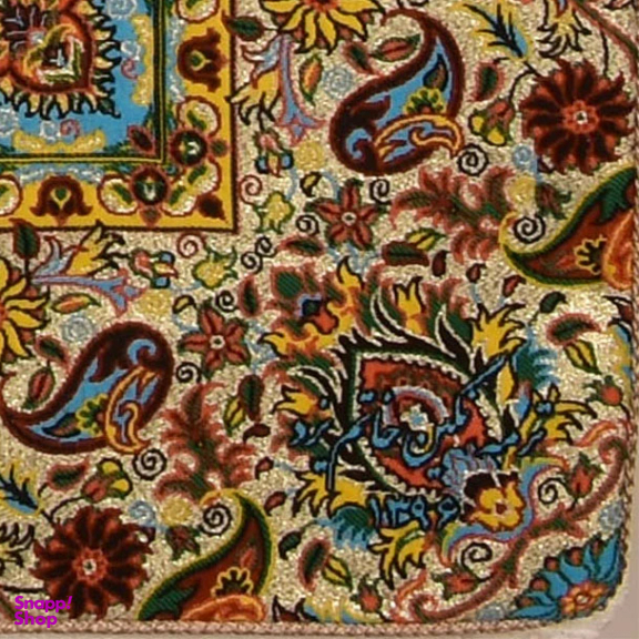 رومیزی ترمه نگین خاتم طرح افشاری کد 2