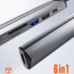 هاب 6 پورت 100 وات الدینیو مدل DS-56H