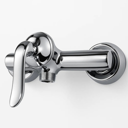 شیر توالت اهرمی اندیکا مدل نیکا کد N2 به همراه شلنگ