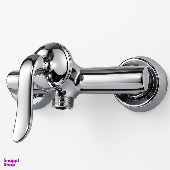 شیر توالت اهرمی اندیکا مدل نیکا کد N2 به همراه شلنگ