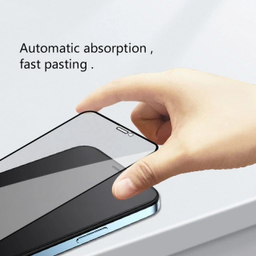 محافظ صفحه نمایش حریم شخصی کی زد دوو مدل Privacy Glass مناسب برای گوشی موبایل اپل iPhone 16 Pro Max