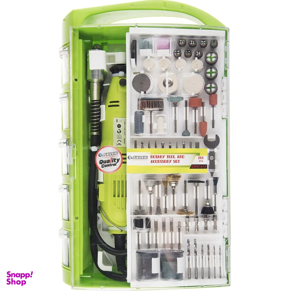 ست فرز انگشتی سیلور مدل GTP01A200 کد FE200 مجوعه 200 عددی