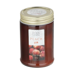 شمع اورین مدل لیان هلو وزن 500 گرم