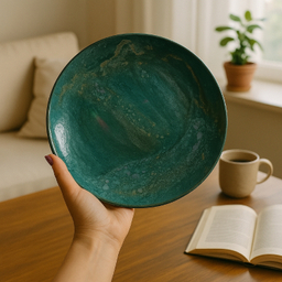 سرویس غذاخوری مدل هولوگرامی مجموعه 3 عددی