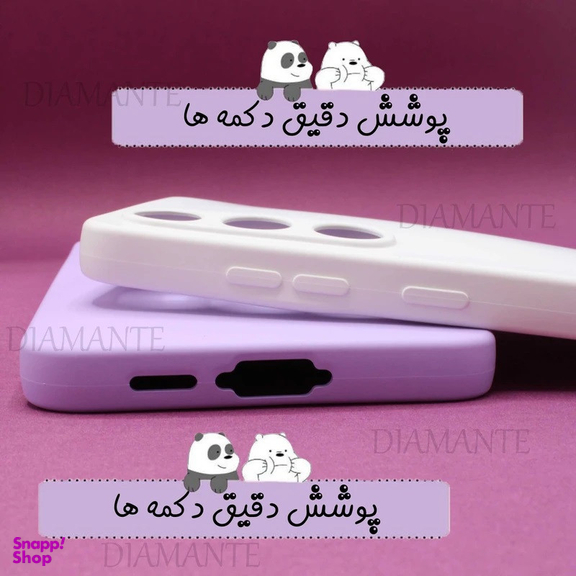 کاور دیامانته مدل silick_77 BK مناسب گوشی موبایل سامسونگ Galaxy A24