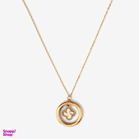 گردنبند طلا 18 عیار زنانه با زنجیر حلقه ای (فلامینگو) سین سان مدل A101