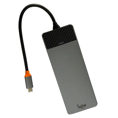 USB هاب 12 پورت Type-C ای جی دبلیو مدل Linker