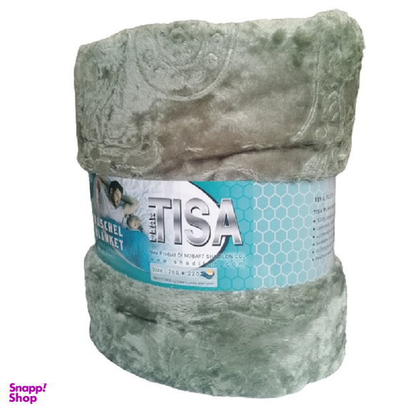پتو مسافرتی تیسا مدل ترنج دونفره سایز 200x220 سانتی‌متر