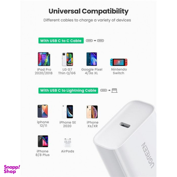 شارژر دیواری یوگرین مدل CD137-10191