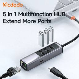 هاب 5 پورت USB-C مک دودو مدل HU-1110
