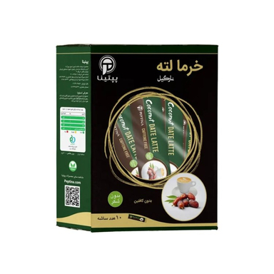 چای خرما لته نارگیل پپتینا بسته ۱۰ عددی