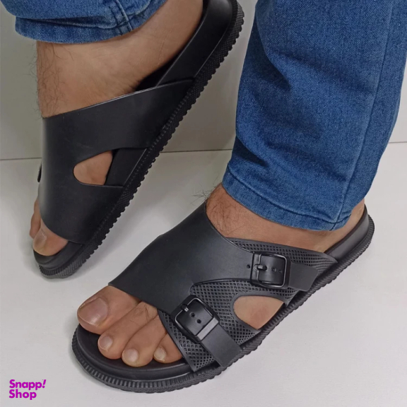 دمپایی مردانه پایون مدل اسپاد رنگ مشکی