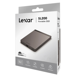 اس اس دی اکسترنال لکسار مدل SL200 ظرفیت 1 ترابایت