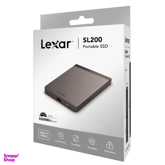 اس اس دی اکسترنال لکسار مدل SL200 ظرفیت 1 ترابایت
