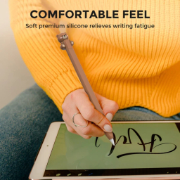 کاور قلم لمسی آهااستایل مدل PT129-2 طرح خرس مناسب اپل سری 2