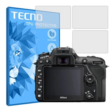 محافظ صفحه نمایش شفاف دوربین تکنو مدل HyGEL مناسب برای دوربین دیجیتال نیکون D7500  بسته سه عددی