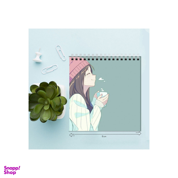 دفتر طراحی 60 برگ مدل دخترانه فانتزی کد 8683753
