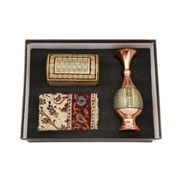 پک هدیه خاتم کاری مدل مهتاب کد 10