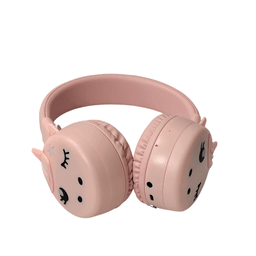 هدفون بلوتوثی چراغ دار طرح تک شاخ مدل KR-666l