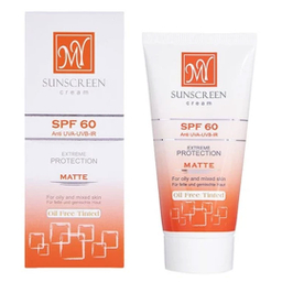 کرم ضدآفتاب SPF60 بدون رنگ مای حجم 50 میلی‌ لیتر مجموعه 2 عددی