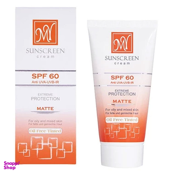 کرم ضدآفتاب SPF60 بدون رنگ مای حجم 50 میلی‌ لیتر مجموعه 2 عددی