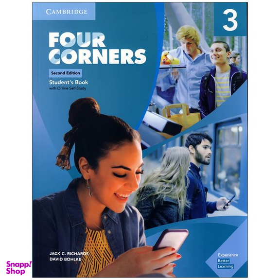 کتاب four corners 3 2nd اثر Jack C. Richards and David Bohlke انتشارات کمبریج