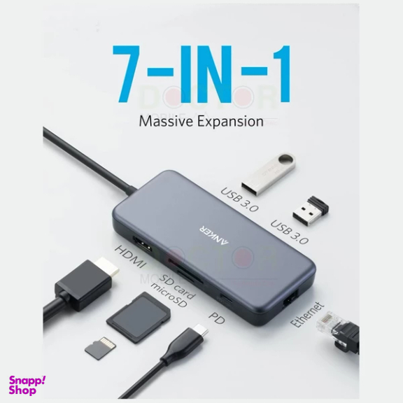 هاب 7 پورت USB-C انکر مدل A8352HA1