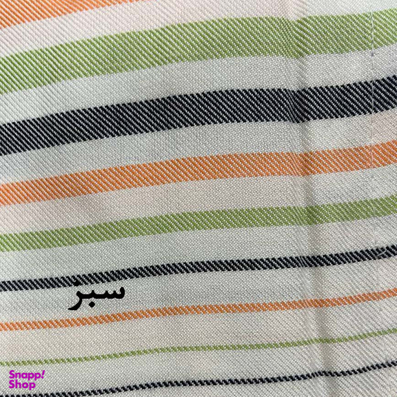 حوله تن پوش ابراهیمی یزد مدل راه راه کد 101 سایز 120 سانتی‌متر