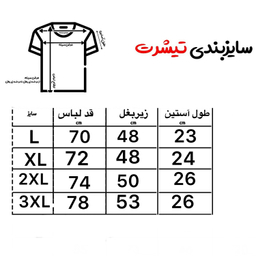 تیشرت مردانه مدل بیسیک کد WT رنگ سفید