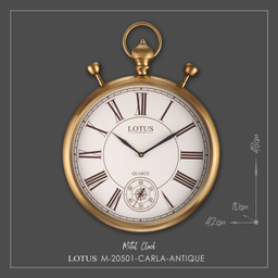 ساعت دیواری لوتوس مدل 20501 CARLA-GL