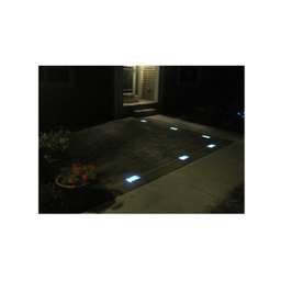 چراغ دفنی LED ضد آب کف حیاط مستطیل 9 وات اف ای سی کد FEC-300