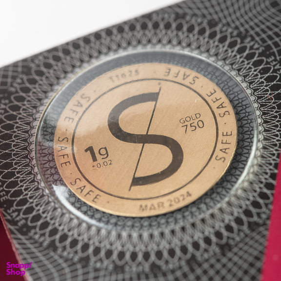 شمش طلا 18 عیار طلای سیف مدل S کد 20241