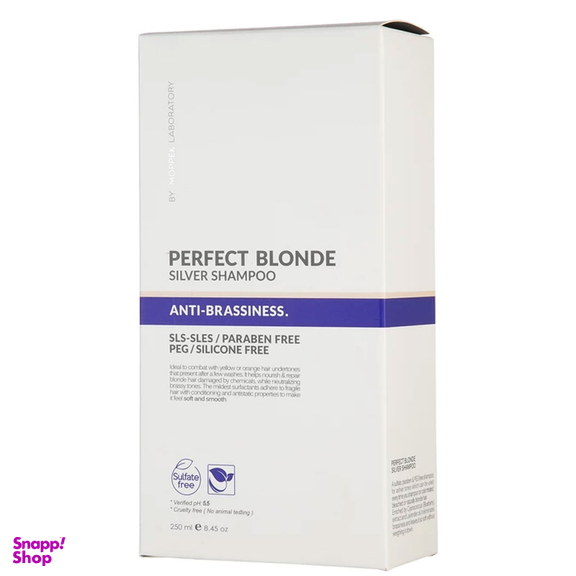 شامپو تثبیت کننده رنگ مو موپک مدل Anti Brassiness حجم 250 میلی لیتر