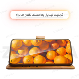 کیف کلاسوری گوشی موبایل زوبینا مدل LUX مناسب برای سامسونگ Galaxy A11 / M11 به همراه بند آویز