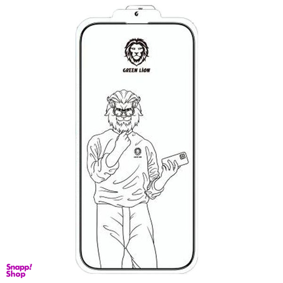 محافظ صفحه نمایش گرین لاین مدل Steve Clear مناسب برای گوشی موبایل اپل iPhone 13 Pro Max/ 14 Plus