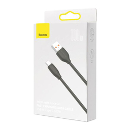 کابل تبدیل USB به USB-C باسئوس مدل JELLY LIQUID SILICA GEL 100W طول 2 متر