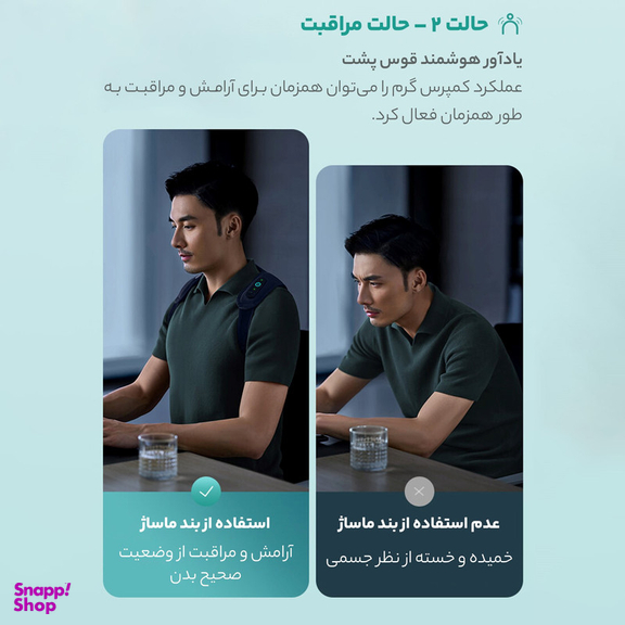 ماساژور شانه و گردن فیلیپس مدل PPM3601B