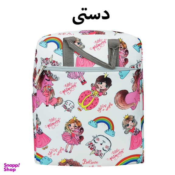 کوله پشتی بچگانه سیی مدل پرنسس و یونیکورن سه کاره کد 226.7
