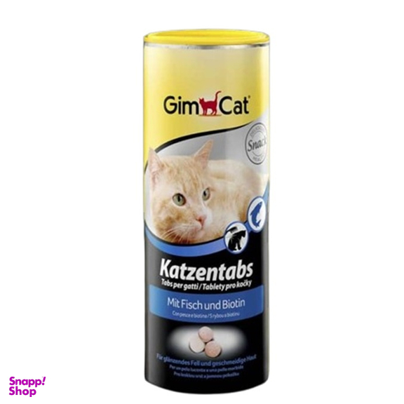 قرص درمان ریزش مو گربه جیم کت طعم ماهی کد 7758 وزن 425 گرم