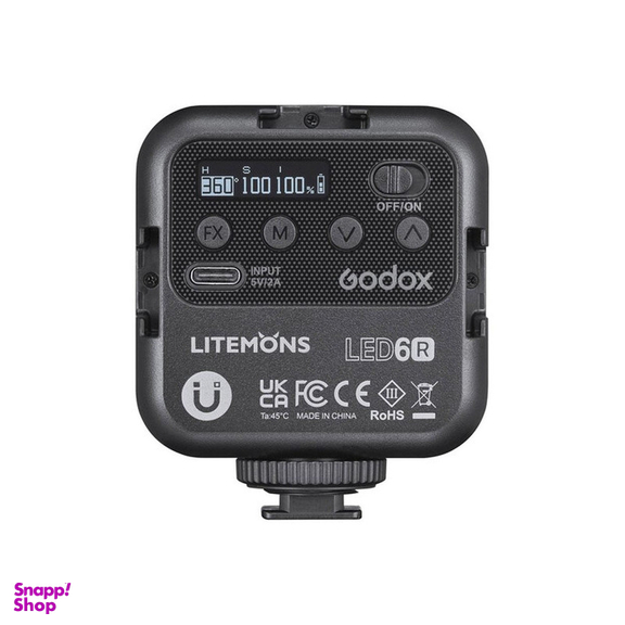 نور ثابت ال ای دی گودکس مدل GODOX LITEMONS 6R RGB