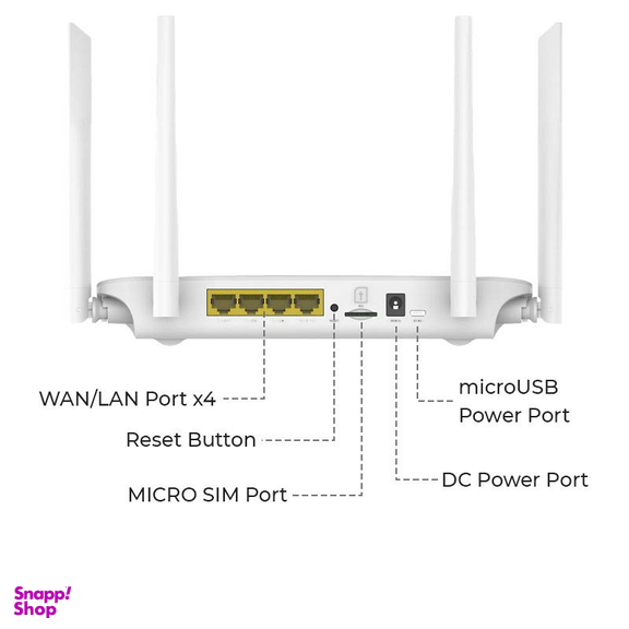 مودم روتر LTE 4G-3G نزتک مدل 77DX