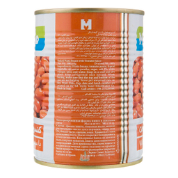کنسرو لوبیا چیتی با سس گوجه فرنگی مکنزی وزن 380 گرم بسته 3 عددی