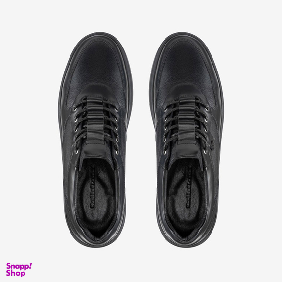 کفش روزمره مردانه چرم مشهد مدل j6303-063