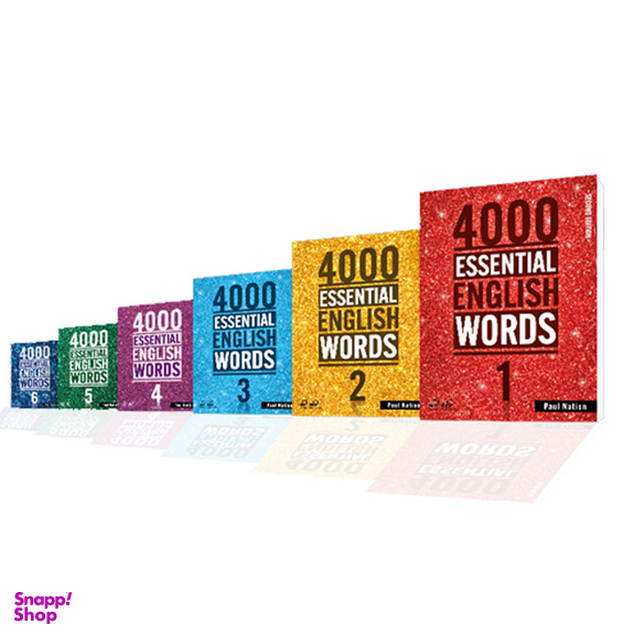 کتاب 4000 Essential English Words 2nd اثر Paul Nation انتشارات هدف نوین مجموعه 6 جلدی