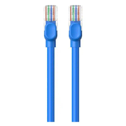 کابل شبکه باسئوس مدل Round RJ45 Cat6 طول 50 سانتی‌ متر