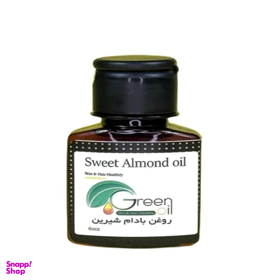 روغن مرطوب کننده گرین اویل مدل بادام شیرین حجم 60 میلی لیتر
