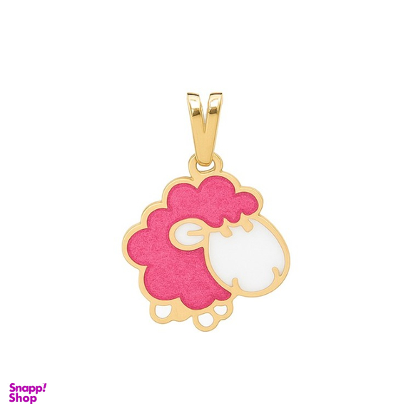 آویز گردنبند طلا 18 عیار زنانه دیانا مدل گوسفند کد 132