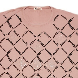 تیشرت زنانه کد 200 رنگ صورتی