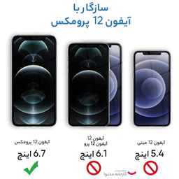 کاور گوشی موبایل لیتو مدل کپسولی مناسب برای اپل iPhone 12 Pro Max